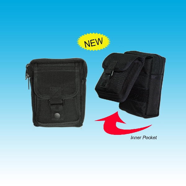 Waist bag with front case